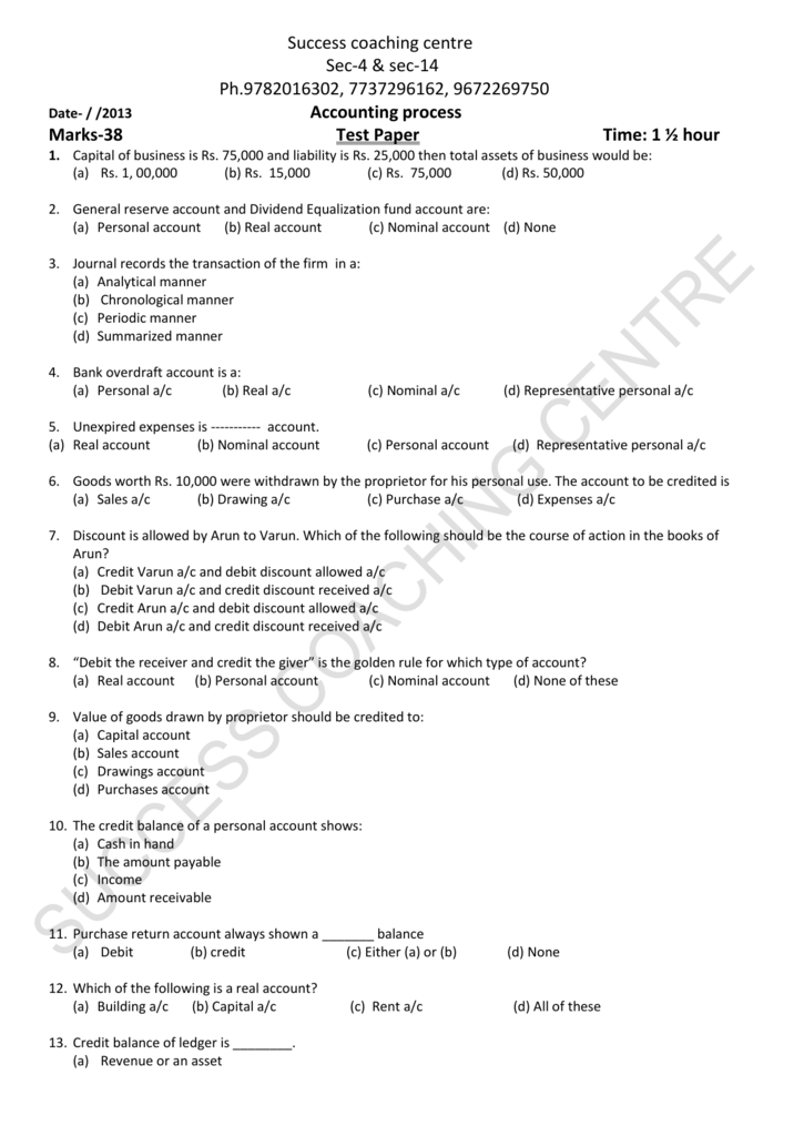 a/c accounting