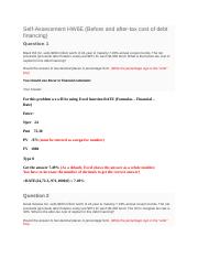aftertax cost of debt