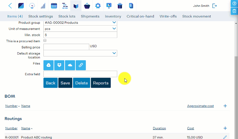 bom accounting