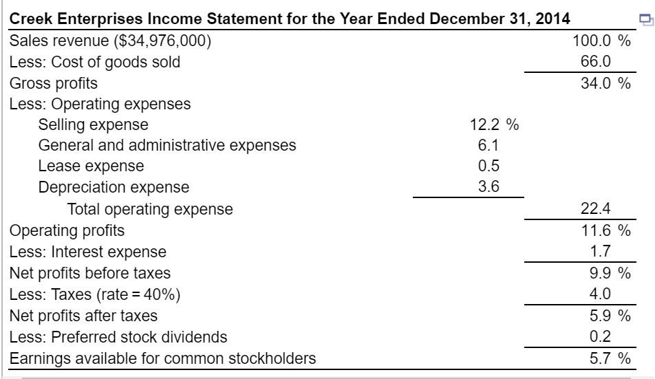 what is a common size income statement